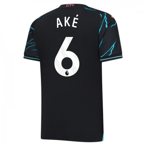 Maillot de Foot Manchester City Ake 6 Third 2023-24 Maillot de Foot Manchester City Ake 6 Third 2023-24